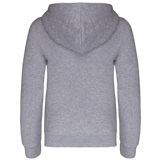 Sudadera capucha y cremallera niños
