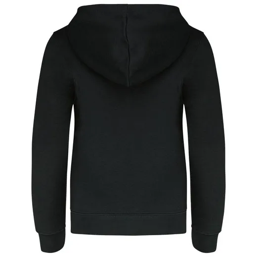 Sudadera capucha y cremallera niños