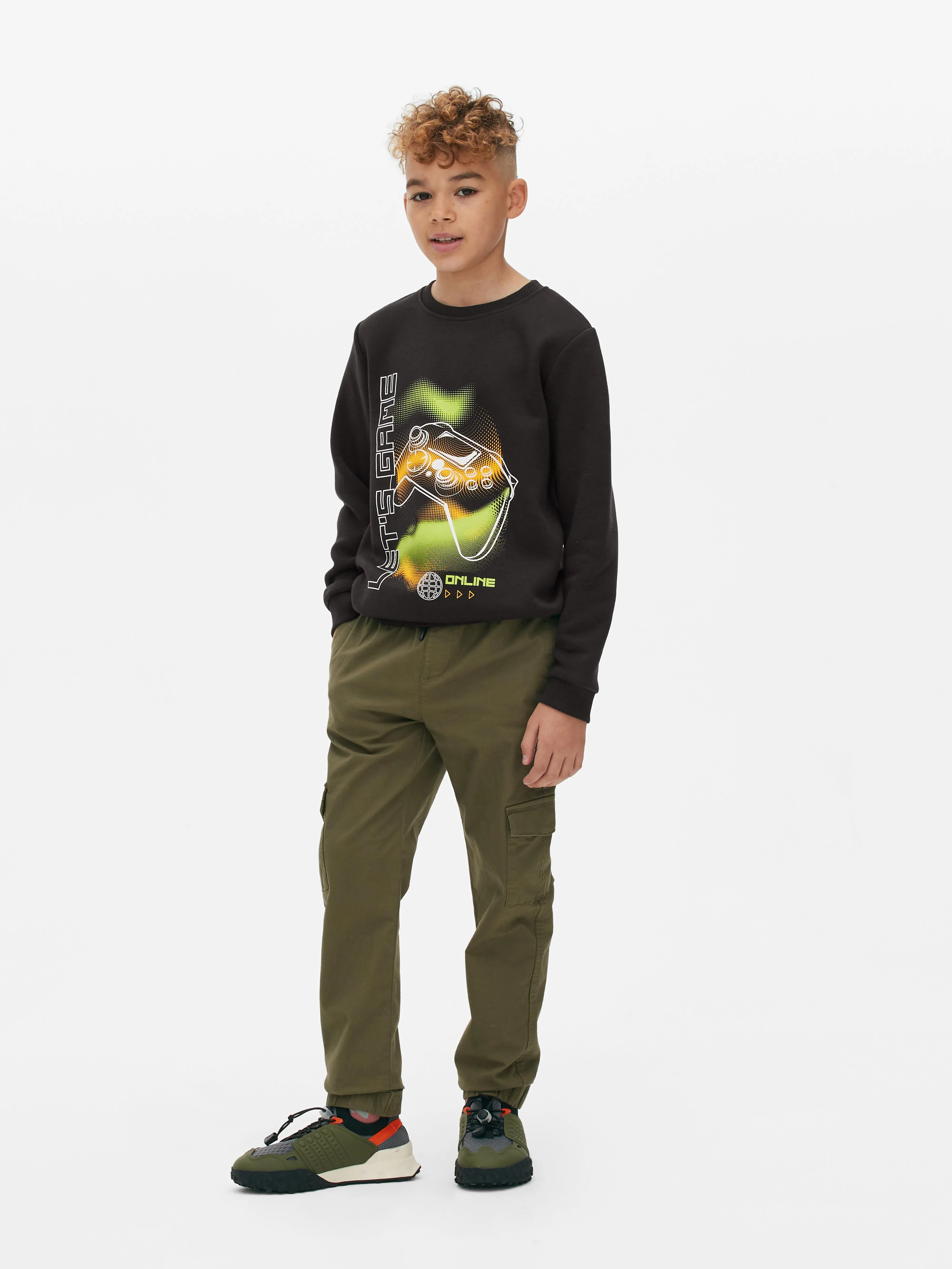 Sudadera con cuello redondo