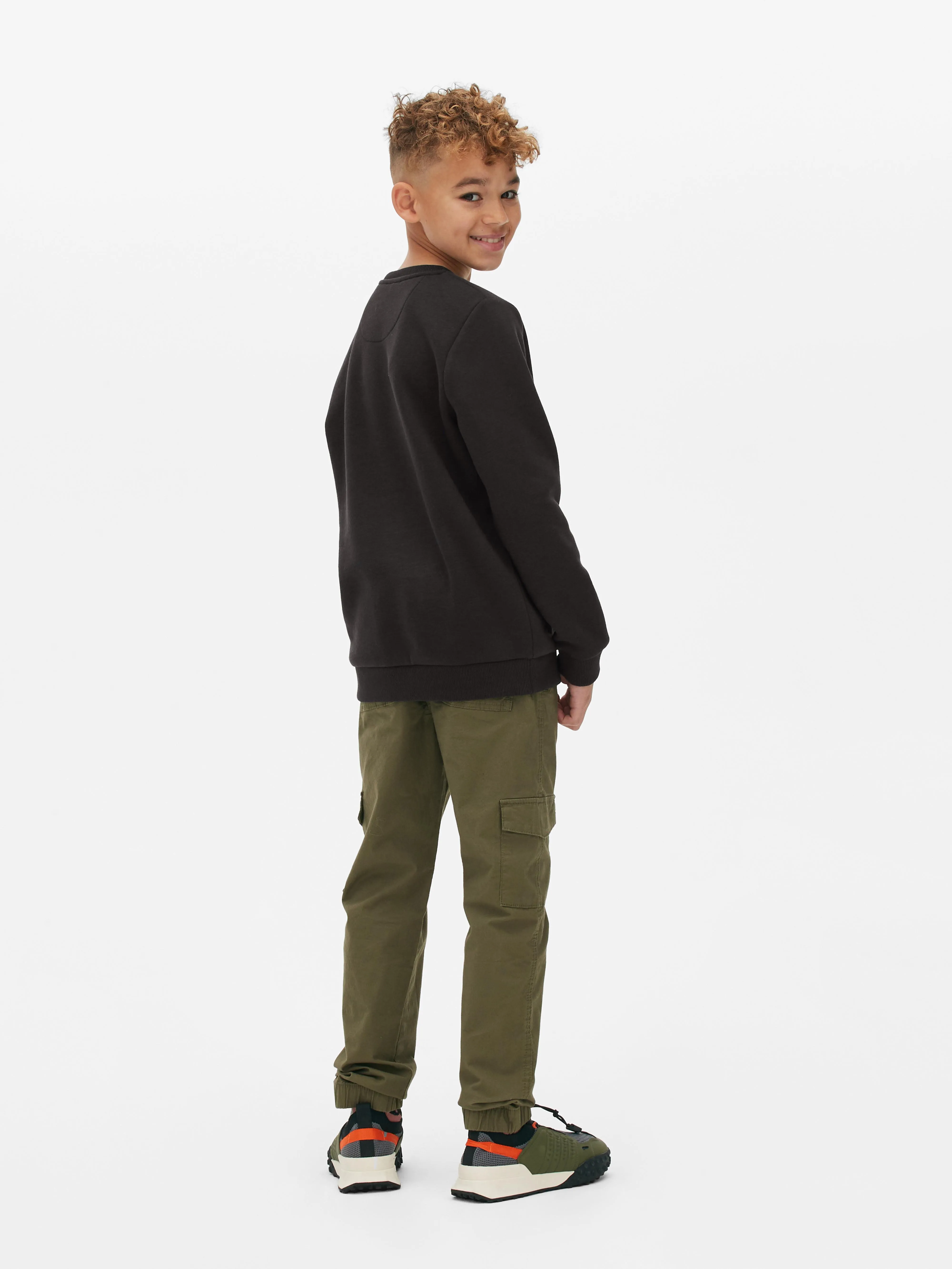 Sudadera con cuello redondo