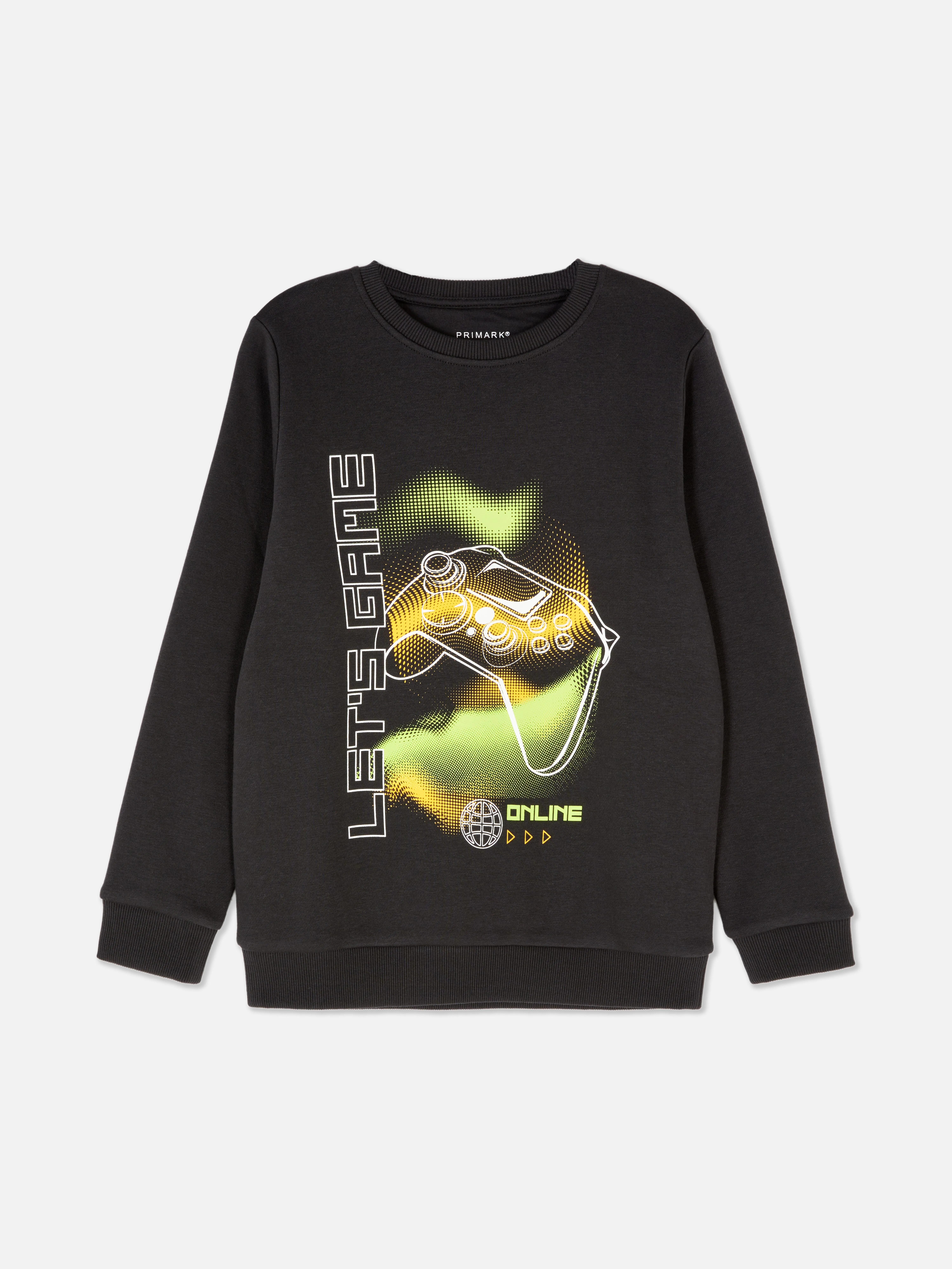 Sudadera con cuello redondo