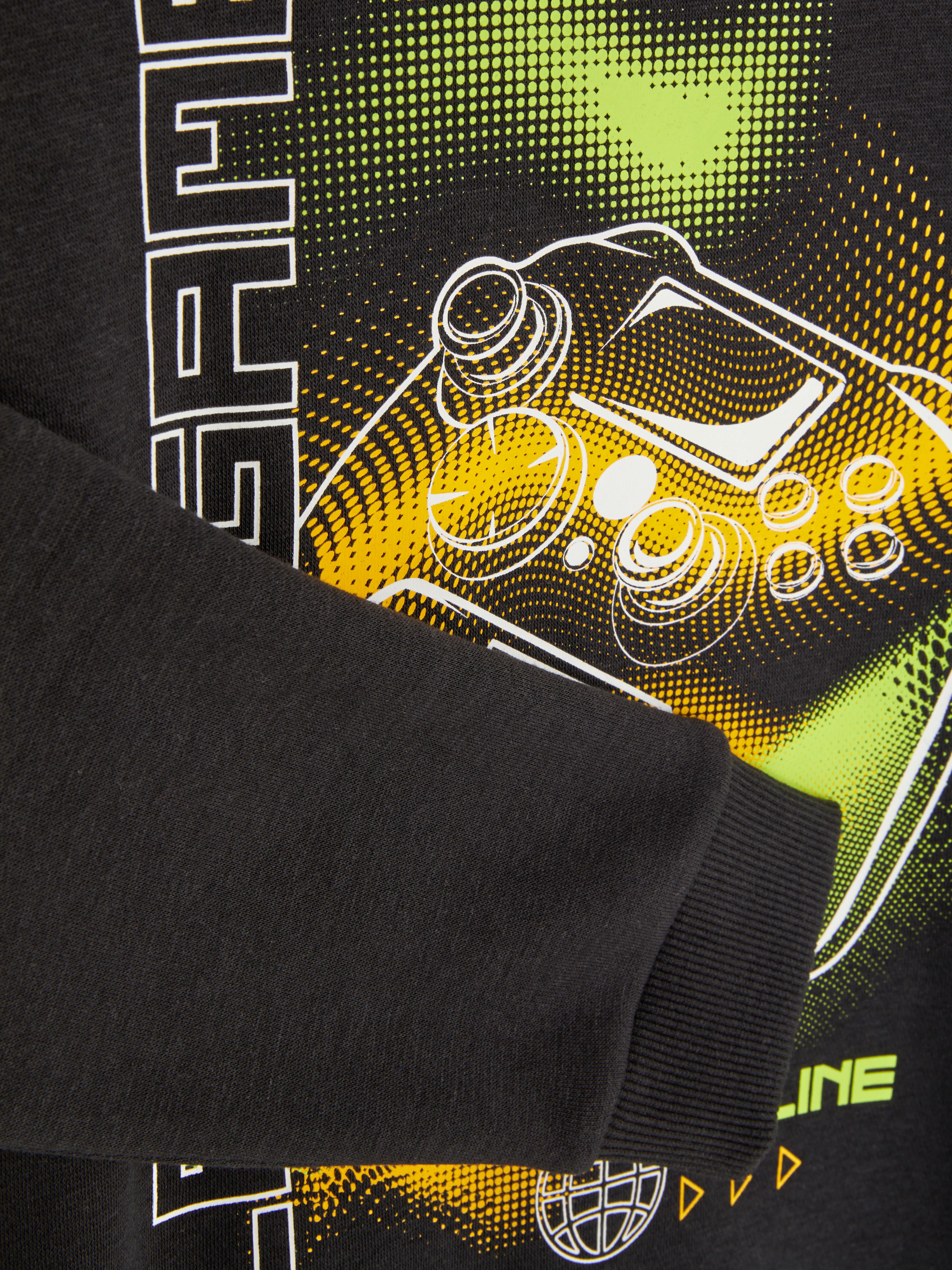 Sudadera con cuello redondo