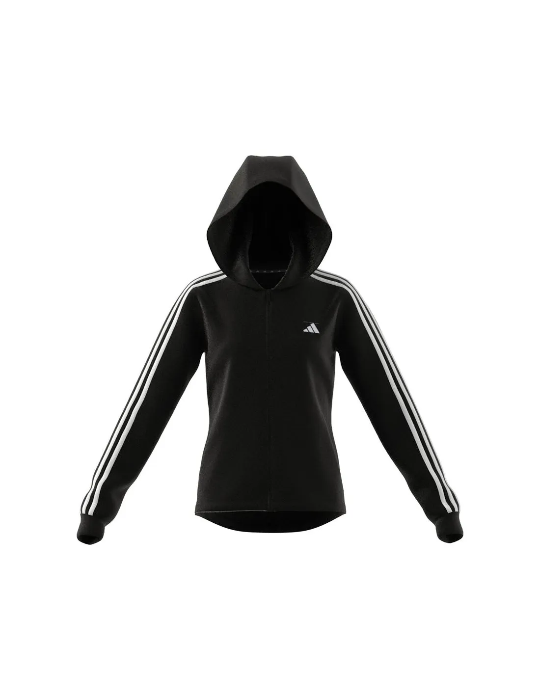 SUDADERA DE FITNESS ADIDAS G TRES 3S FZH NIñA