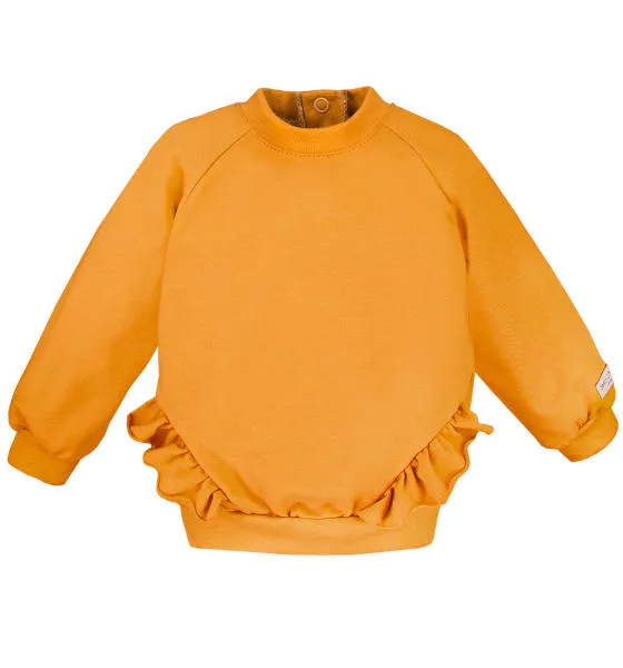 Sudadera de niña color miel colección Simply Comfy