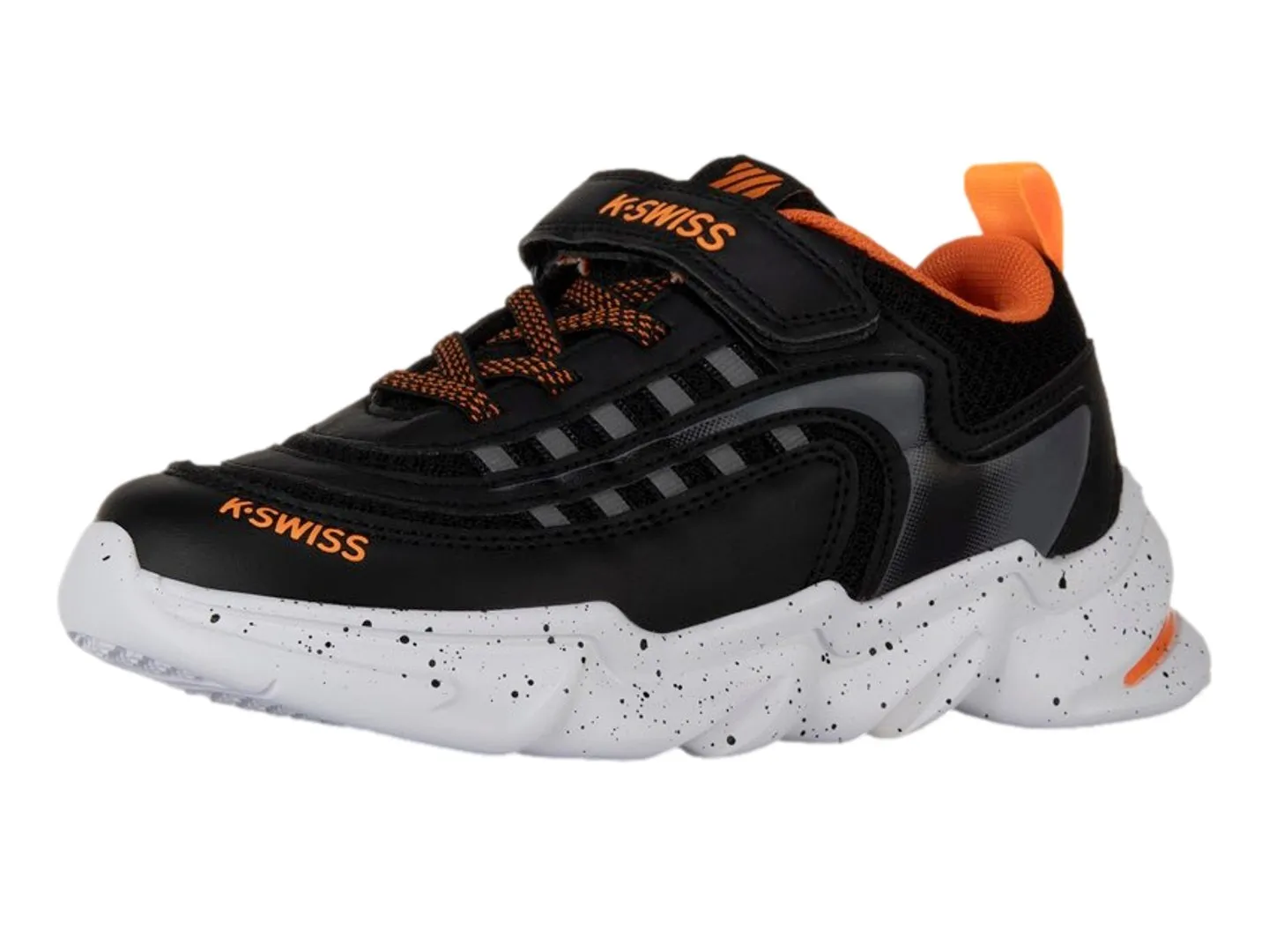 TENIS KSWISS BUKLY NEGRO PARA NIñO