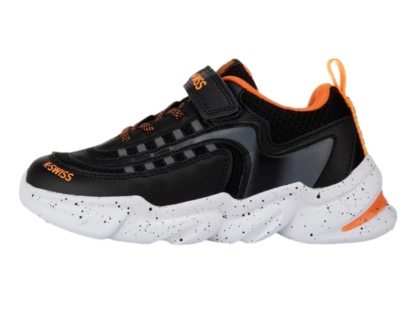 TENIS KSWISS BUKLY NEGRO PARA NIñO