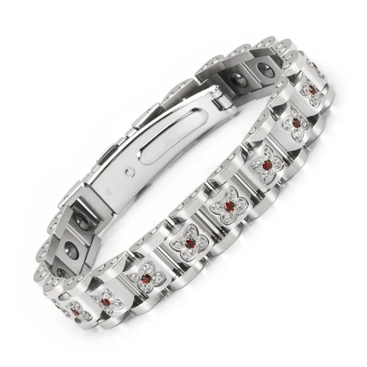 Titanium Steel Magnetic Therapy Bracelet for men and women Link Bracelets