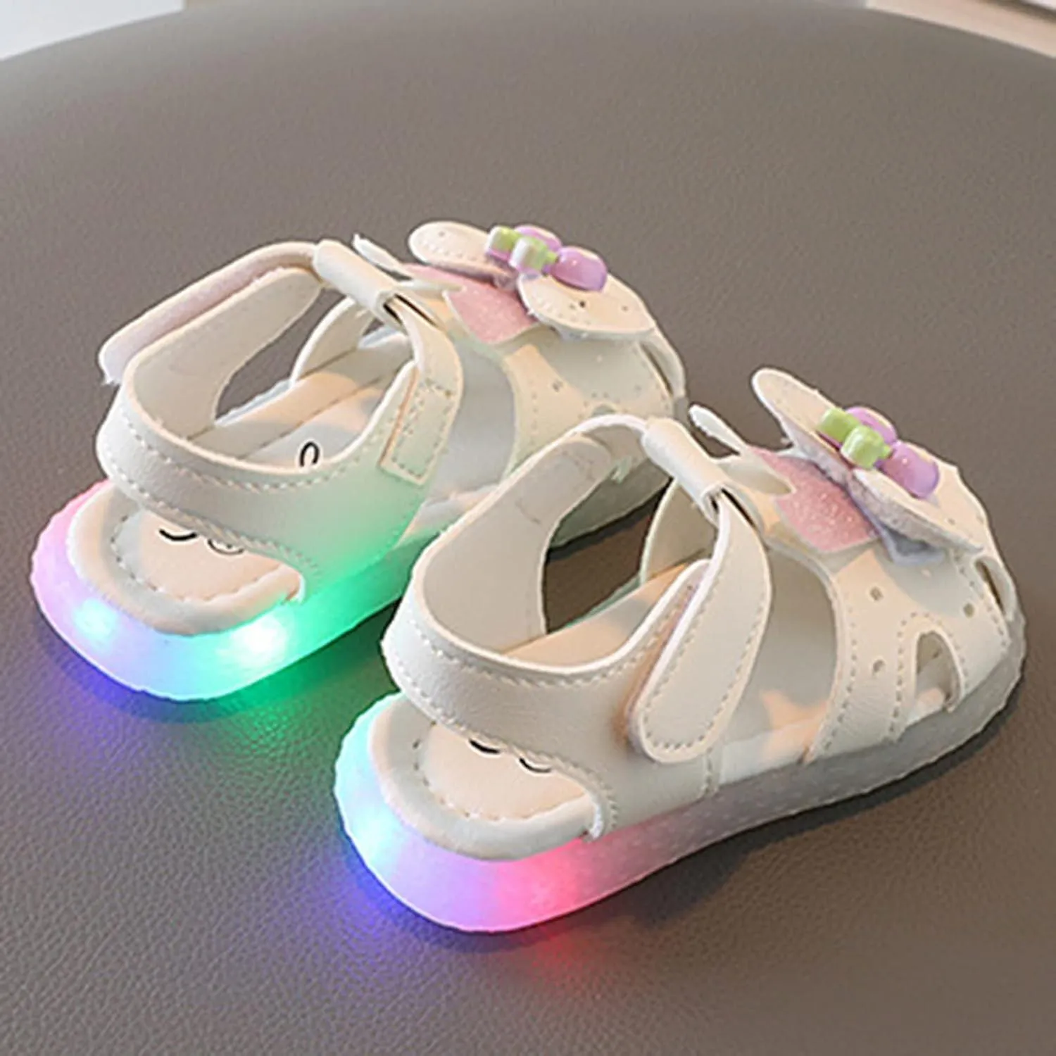 Toboganes para niños talla 2 Zapatos para niños Sandalias suaves cómodas Suela suave Zapatos para niños pequeños Baotou Zapatos 