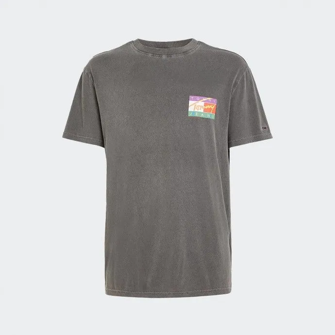 TOMMY HILFIGER Camiseta Tommy Jeans Gris