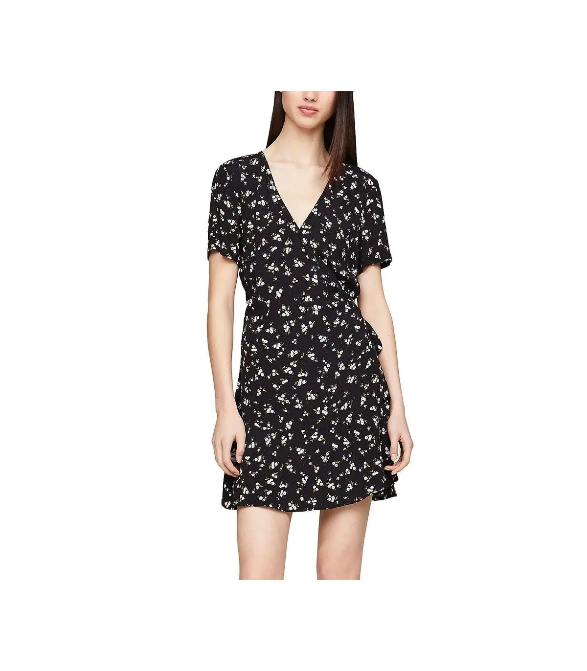Tommy Jeans Midi Floral Vestido Mujer