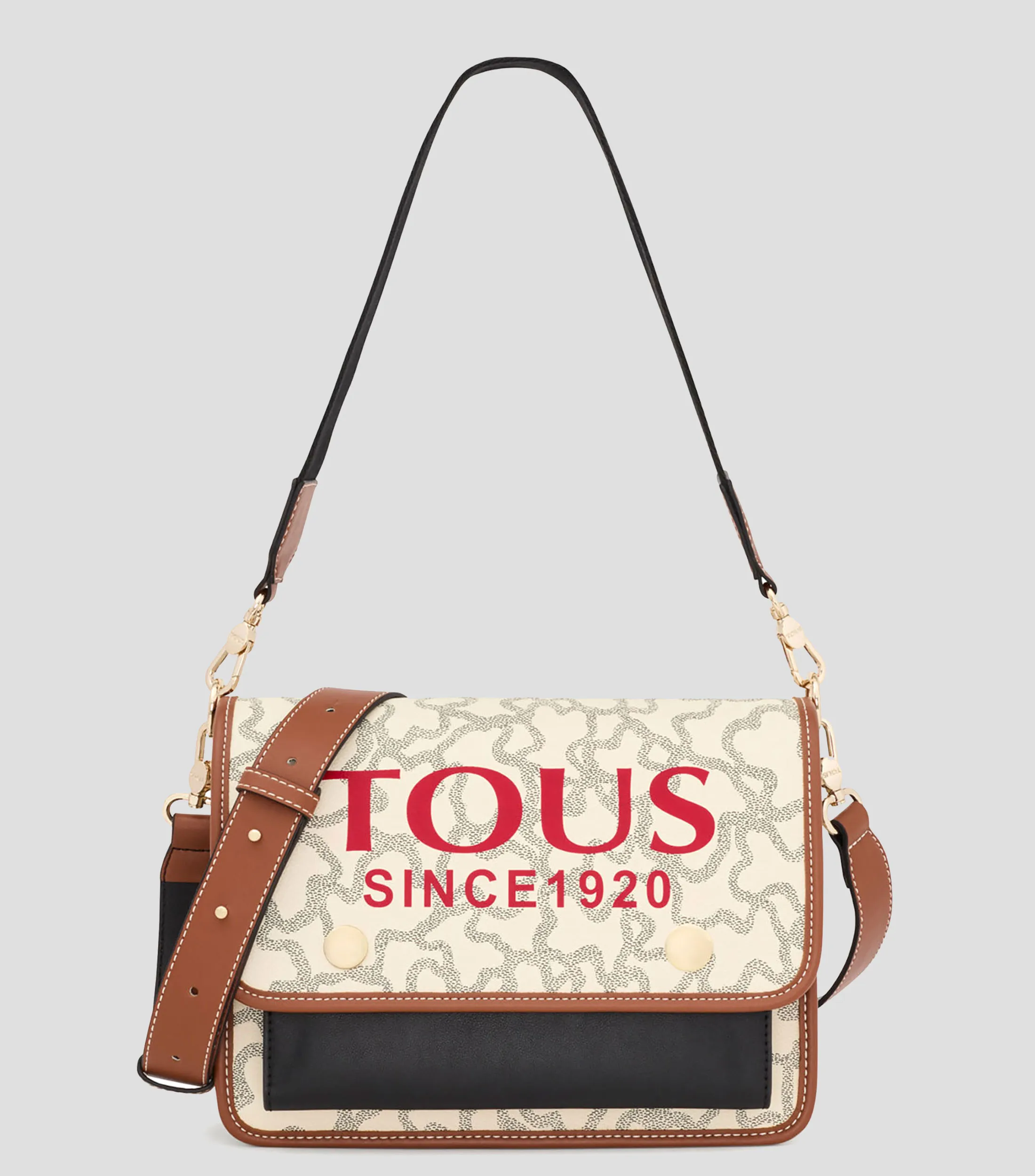 Tous Bolso crossbody beige M Kaos Icon Mujer
