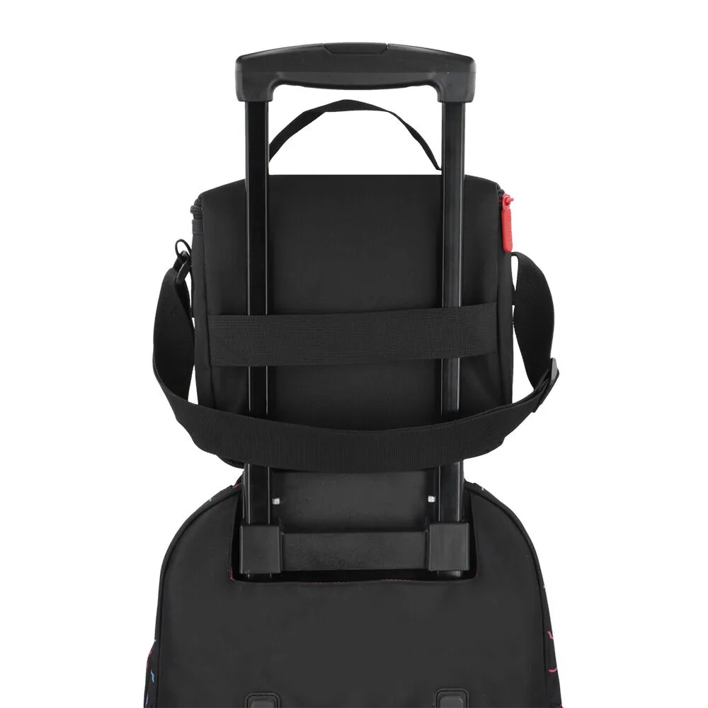Triple Pack 5XT Mochila Niño Xtrem Negro/Rojo