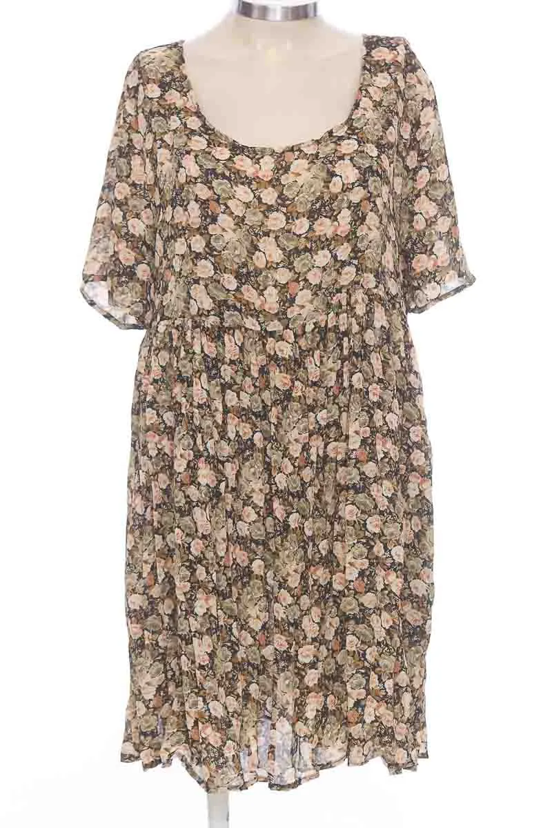 VESTIDO / ENTERIZO COLOR CAFé  DIAMONDS