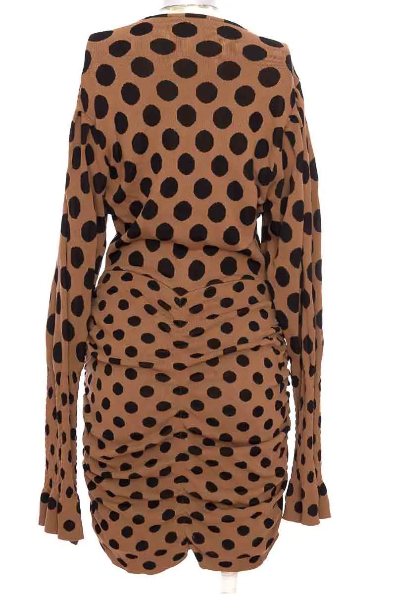 VESTIDO / ENTERIZO COLOR CAFé  ZARA