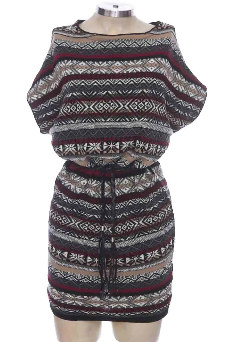 VESTIDO / ENTERIZO COLOR ESTAMPADO  APRICOT