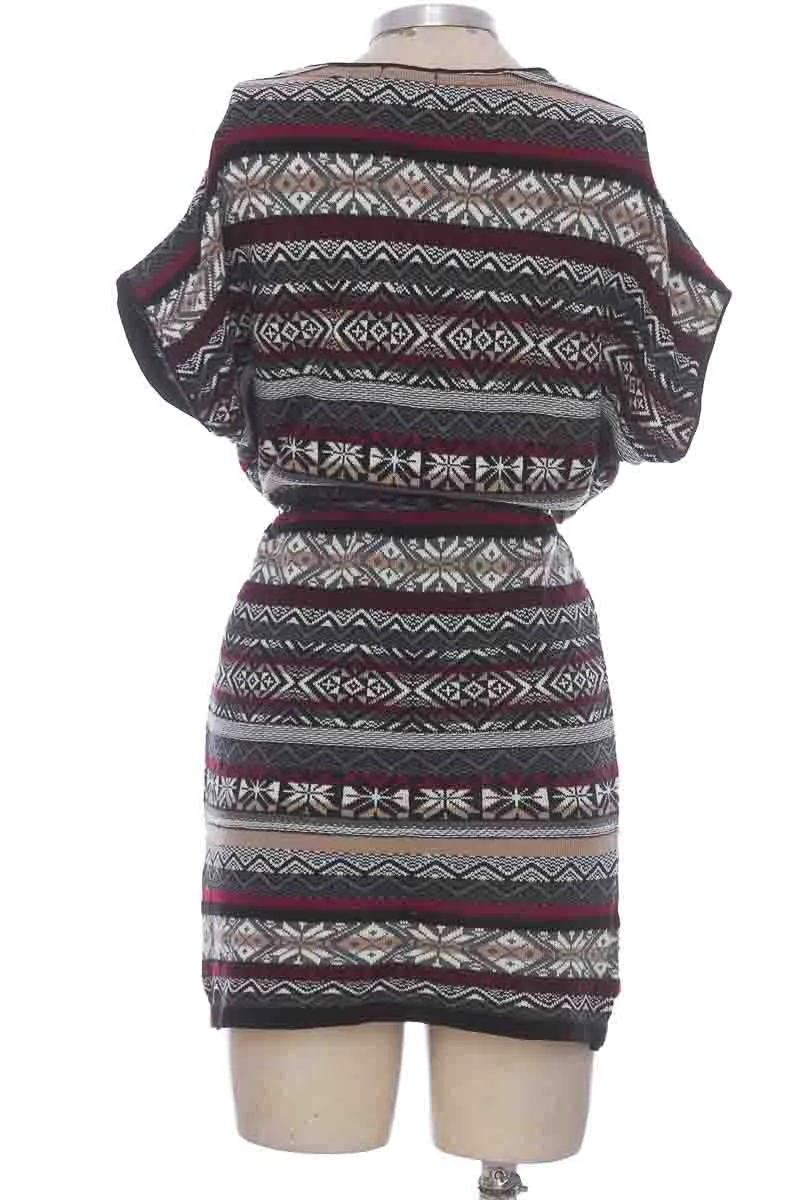 VESTIDO / ENTERIZO COLOR ESTAMPADO  APRICOT