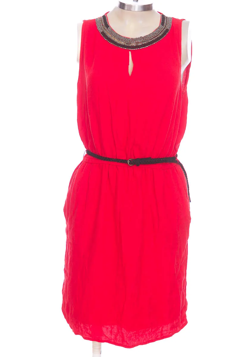 VESTIDO / ENTERIZO COLOR ROJO  MNG