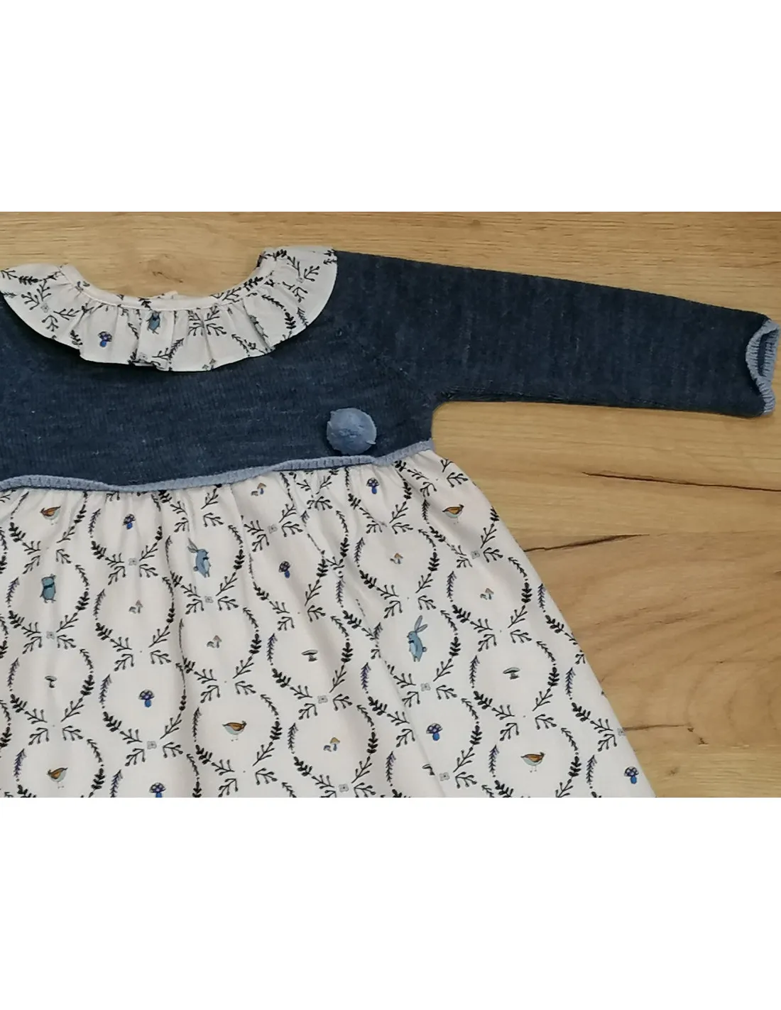 Vestido bebé niña Fauna de Paz Rodríguez