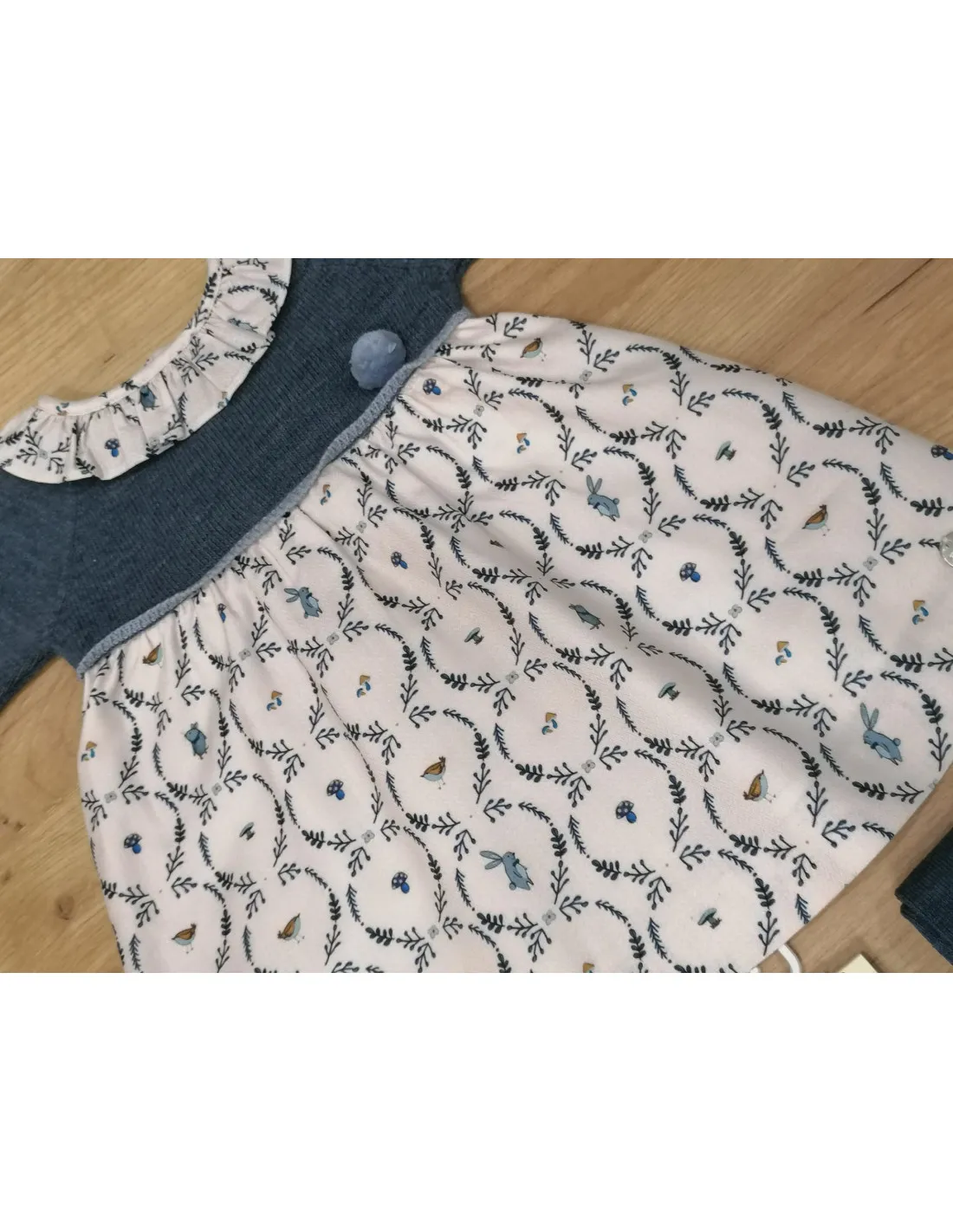 Vestido bebé niña Fauna de Paz Rodríguez
