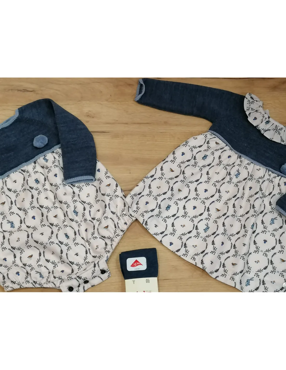 Vestido bebé niña Fauna de Paz Rodríguez