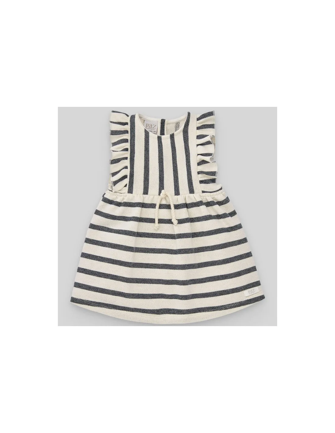 VESTIDO FELPA RAYAS NABOR PAZ RODRIGUEZ