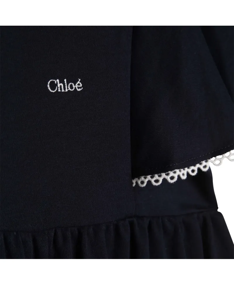 Vestido Niña CHLOE Azul Marino