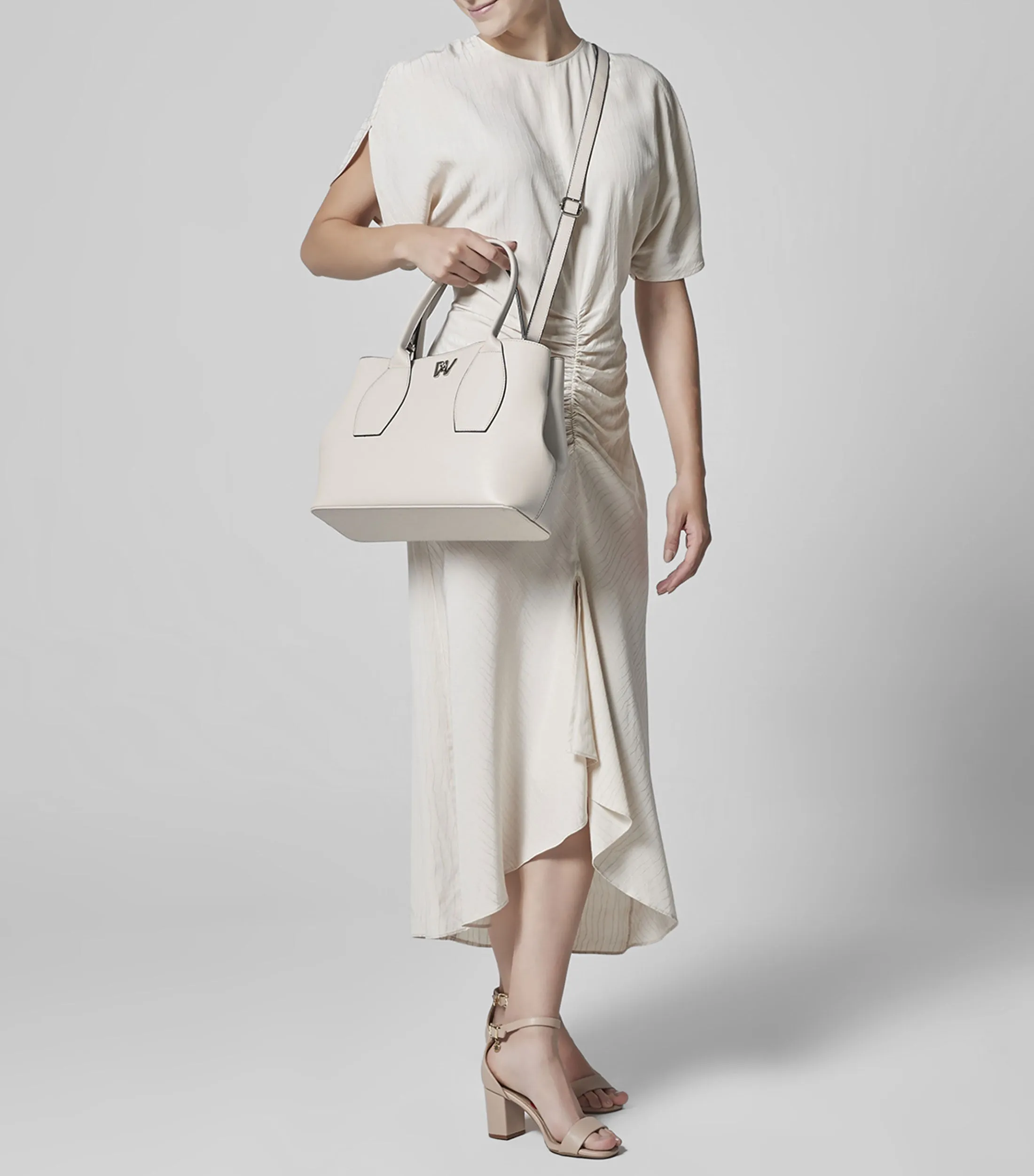 Westies Bolso Satchel con Logotipo Mujer