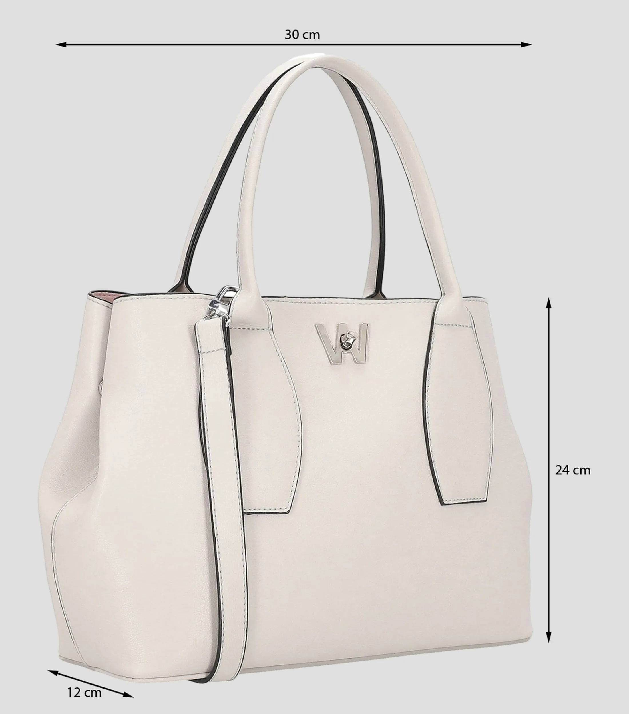 Westies Bolso Satchel con Logotipo Mujer