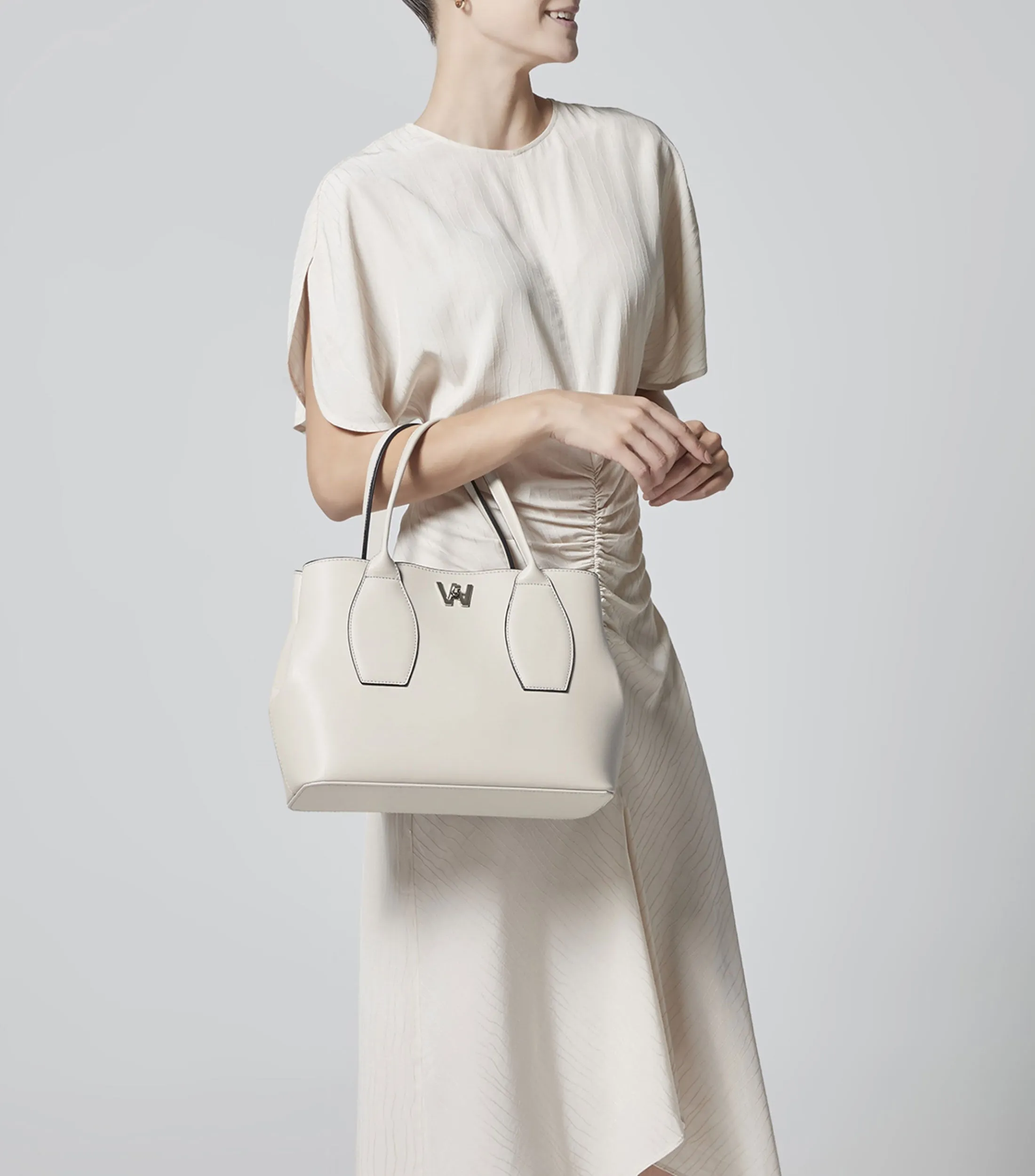 Westies Bolso Satchel con Logotipo Mujer