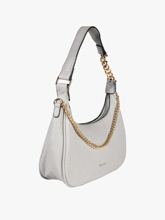 You Young Coveri Bolso mini media luna con cadena