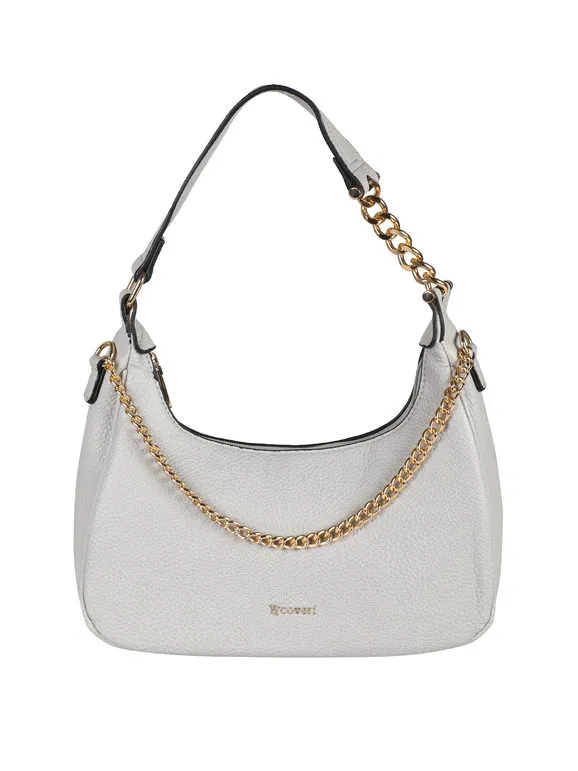 You Young Coveri Bolso mini media luna con cadena