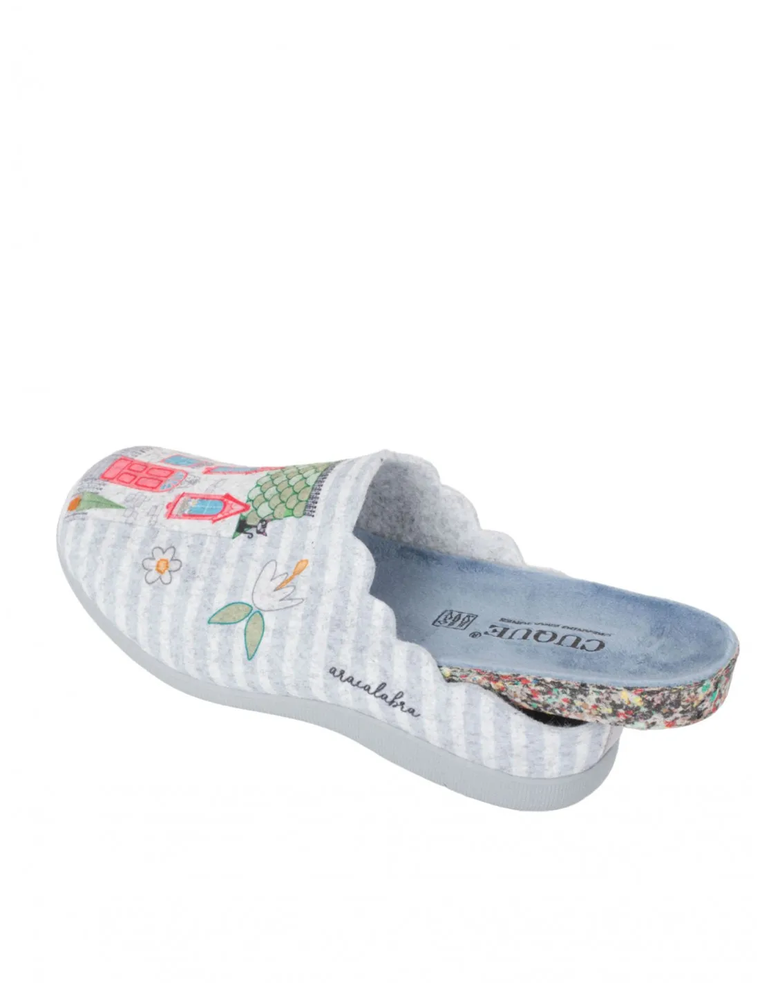 Zapatillas Casa Fieltro Hogar Dulce Hogar