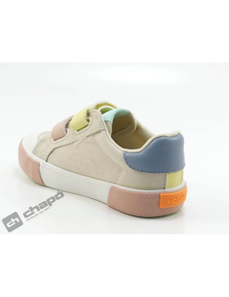 Zapatillas Deportiva Beig Victoria 1065181