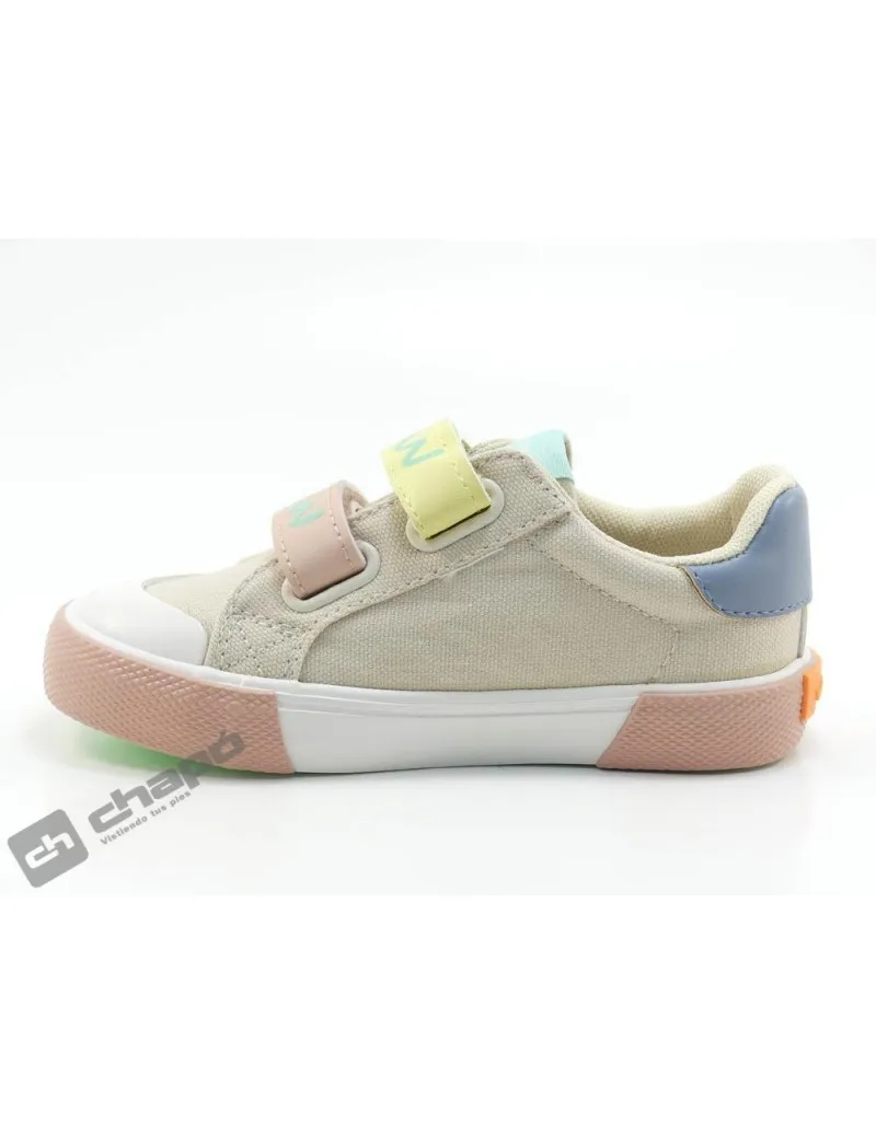 Zapatillas Deportiva Beig Victoria 1065181