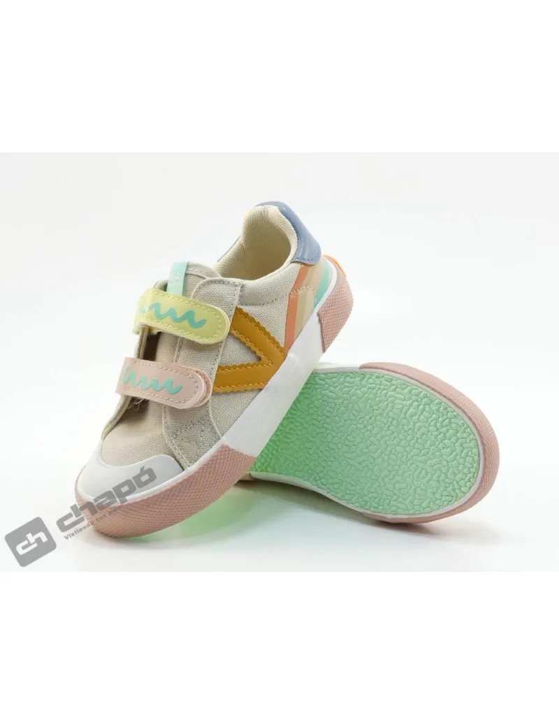 Zapatillas Deportiva Beig Victoria 1065181