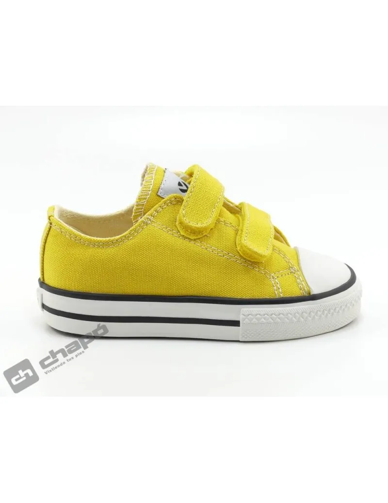 Zapatillas Deportiva Mostaza Victoria 106555