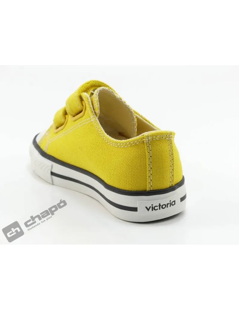 Zapatillas Deportiva Mostaza Victoria 106555