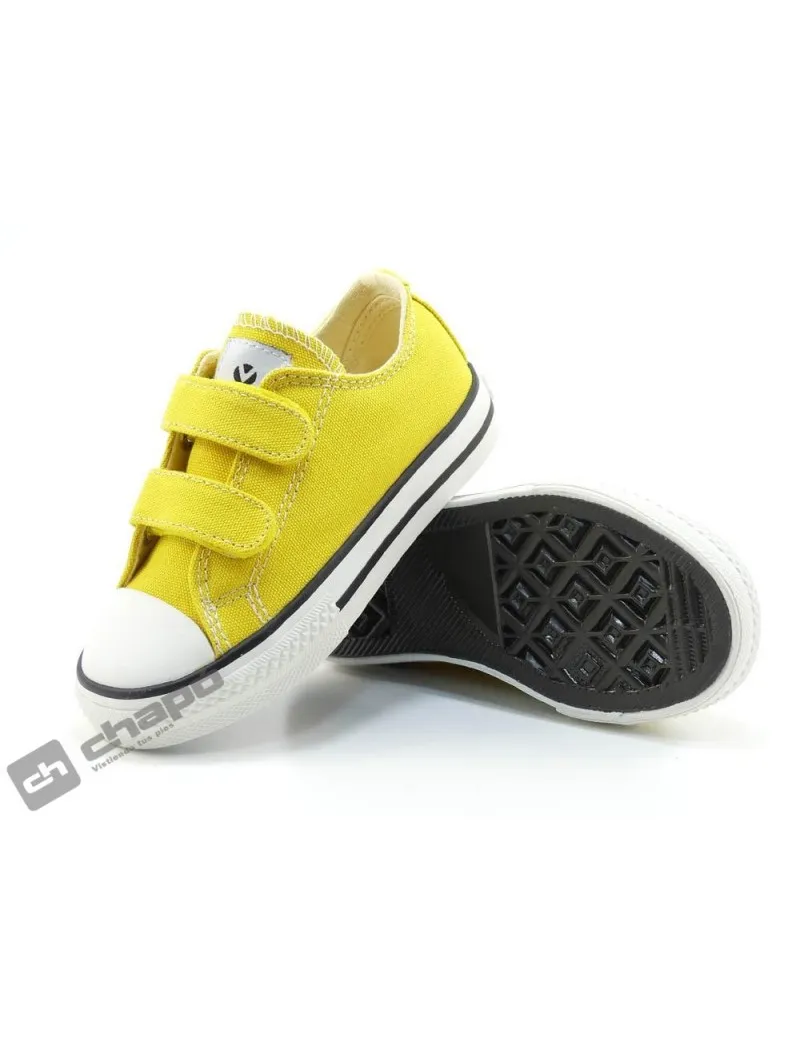 Zapatillas Deportiva Mostaza Victoria 106555
