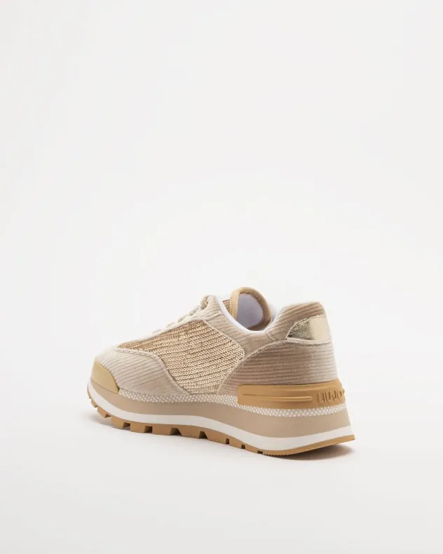 Zapatillas Liu Jo BF4053 gris pardo