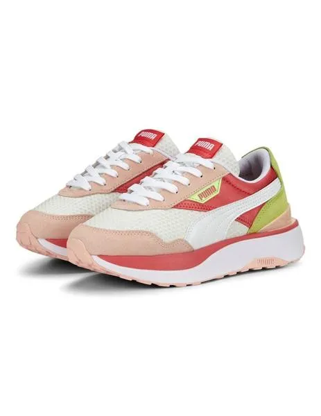 ZAPATILLAS PUMA CRUISE RIDER PEONY BLANCOROSA PARA MUJER