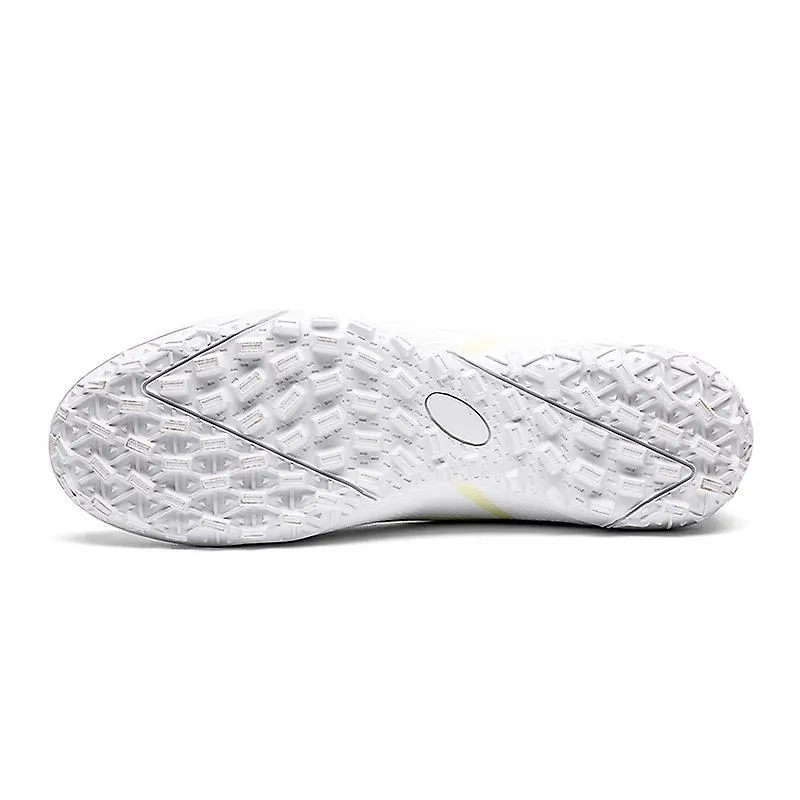 Zapatos de fútbol para niños Zapatos de gancho y lazo Cuero Pie Uñas rotas Tf Uñas largas Niños y niñas Adolescentes Zapatos de 